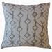 Kaniel Ikat Throw Pillow Ecru