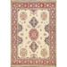 Vegetable Dye Super Kazak Oriental Living Room Area Rug Wool Handmade - 6'10" x 9'6"