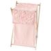 Pink Floral Rose Laundry Hamper - Solid Light Blush Flower Luxurious Elegant Princess Vintage Boho Shabby Chic Luxury Glam Roses