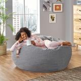 Avera Indoor Bean Bag with Vinyl Straps by Christopher Knight Home