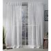 ATI Home Belgian Sheer Hidden Tab Top Curtain Panel Pair