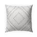 PARSON WHITE & BROWN Indoor-Outdoor Pillow By Kavka Designs