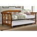 Dorchester Walnut Brown Solid Wood Daybed w/ Suspension Deck