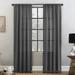 Clean Window Waffle Texture Anti-Dust Curtain Panel, Single Panel