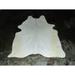 White Cowhide - 75" x 83"/6.25 feet x 6.92 feet - 75" x 83"/6.25 feet x 6.92 feet