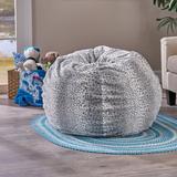 Joplin Modern 3 Foot Faux Fur Bean Bag Replacement Cover (Cover Only) by Christopher Knight Home