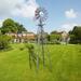 Weather Resistant Iron 8-foot Garden Windmill