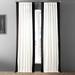 Exclusive Fabrics Vertical Colorblock Panama Curtain (1 Panel)