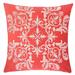 Floral Elegant 20-inch Square Decorative Throw Pillow by Havenside Home