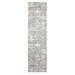 Gertmenian Crius Ares Transitional Scrolled Fleur de Lis Medallion Grey/Ivory Area Rug