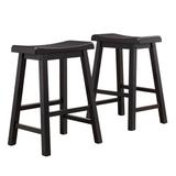 Salvador Saddle Seat Counter Stool (Set of 2) by iNSPIRE Q Bold