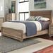 Sun Valley Sandstone Rolled Upholstered Bed Set