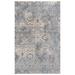 Alora Decor Intrepid Grey, Beige, and Blue Distressed Classical Wool Rug