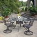 Grenada 5 Piece Outdoor Dining Set by homestyles