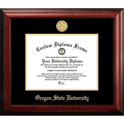 Oregon State University 11w x 8.5h Gold Embossed Diploma Frame