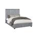 Coaster Furniture Arles Vertical Channeled Tufted Bed Grey
