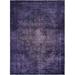 ECARPETGALLERY Hand-knotted Color Transition Indigo Wool Rug - 9'0 x 12'5