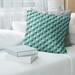 Retro Diamonds Throw Pillow