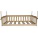 Pine Twin Size Mission-Style Daybed with Rope