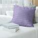 Two Color Plain Diamonds Throw Pillow