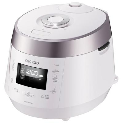 Cuckoo CRP-P1009S 10-Cup Electric Pressure Rice Cooker (White)