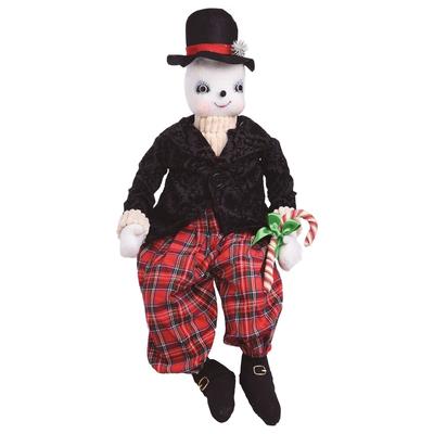 Christmas Byron Snowman Joe Spencer Gathered Traditions Art Doll - N/A