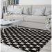 HALF MOON BLACK Area Rug by Kavka Designs