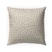 POLKA DOT ABSTRACT BEIGE Indoor-Outdoor Pillow By Kavka Designs