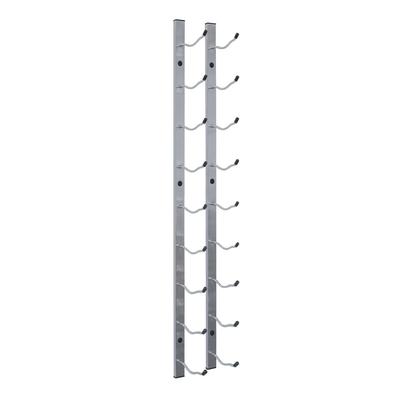 9-Bottle Stainless Epic Metal Wine Rack