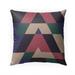 TRIANGLES BLUE Indoor|Outdoor Pillow By Kavka Designs - 18X18