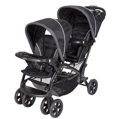 Baby Trend Sit N' Stand Double Stroller, Onyx