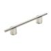 Transcendent 5-1/16 in (128 mm) Center-to-Center Polished Nickel Cabinet Pull - 5.0625