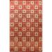 Modern Geometric Gabbeh Kashkoli Oriental Wool Area Rug Hand-knotted - 9'0" x 12'3"