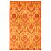 ECARPETGALLERY Hand-knotted Lahore Finest Collection Copper Wool Rug - 5'11 x 9'0