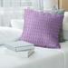 Two Color Geometric Diamonds Throw Pillow