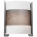 Access Lighting Iron 2-light Brushed Steel Wall Sconce