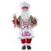 Kurt Adler 40-Inch Christmas Chef Santa with Gingerbread