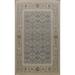 Silver Washed Traditional Ziegler Turkish Area Rug Office Carpet - 9'9" x 13'0"