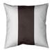 Cleveland Cleveland Throwback Football Stripes Pillow (w/Rmv Insert)-Spun Poly