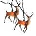 Kurt Adler 10-Light 4.5-Inch Plastic Reindeer Light Set