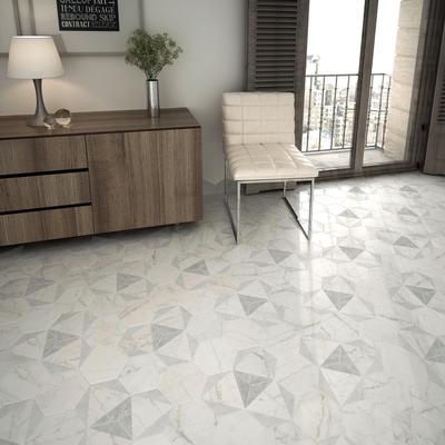 Merola Tile Classico Carrara Hexagon Peak 7
