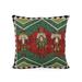 Romious Modern Fabric Christmas Throw Pillow by Christopher Knight Home