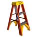 Werner 3 ft. H x 18.13 in. W Fiberglass Step Ladder Type IA - 6.9 x 18.75 x 38