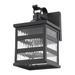 Morris 1-light Matte Black Exterior Wall Fixture