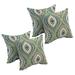 Blazing Needles 17-inch Square Polyester Outdoor Throw Pillows (Set of 4)