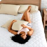 Bare Home Quilted Hypoallergenic Fitted Mattress Pad