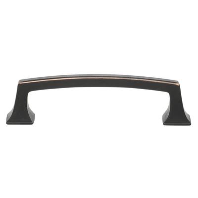 GlideRite 3.75-inch CC Deco Base Oil Rubbed Bronze Cabinet Hardware Drawer Pulls (Pack of 10 or 25) - Oil Rubbed Bronze