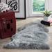 SAFAVIEH Handmade Natural Sheepskin Leanca 3.4-inch Thick Rug