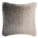 Mina Victory Illusion Fuzzy Shag Ombre Throw Pillow by Nourison