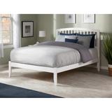 Richmond Full Platform Bed with Open Foot in White